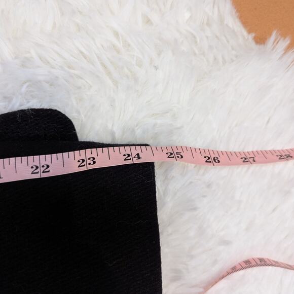 Kenneth Cole Wool Blend Overcoat Black Size 10 - Picture 15 of 16